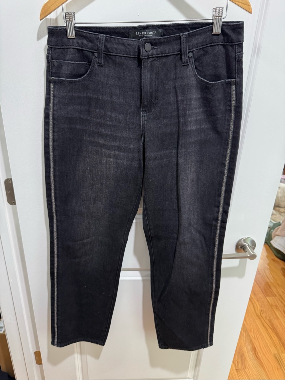 Liverpool non skinny skinny black jeans size 30